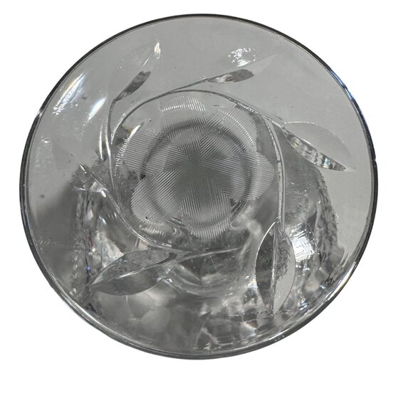 American Brilliant Period Cut Glass Compote Clear - Picture 7 of 10